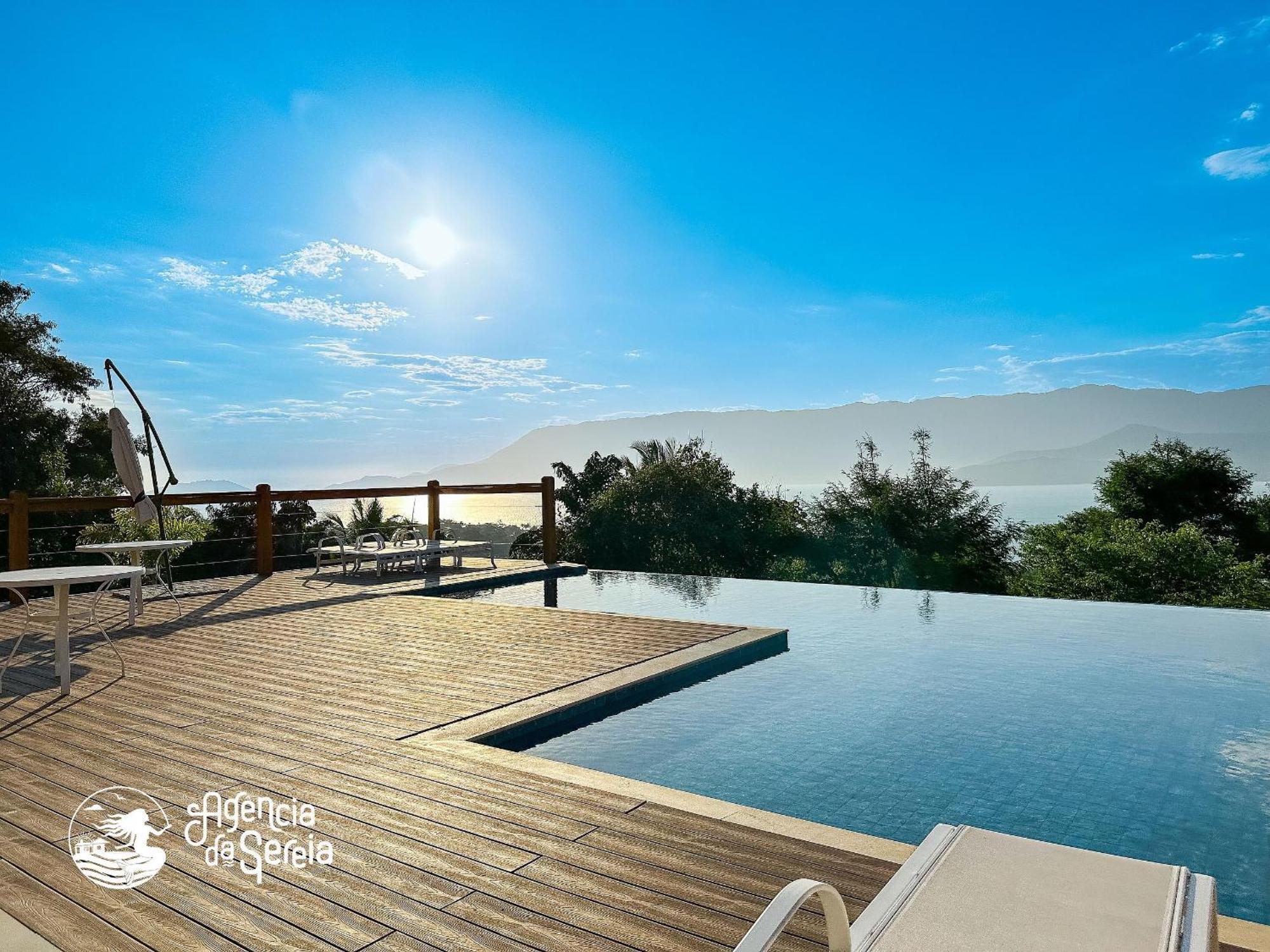 Linda Casa Com Vista Incrivel Em Condominio No Sul Da Ilha Ilhabela Ngoại thất bức ảnh
